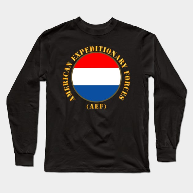 American Expeditionary Forces (AEF) - SSI X 300 Long Sleeve T-Shirt by twix123844